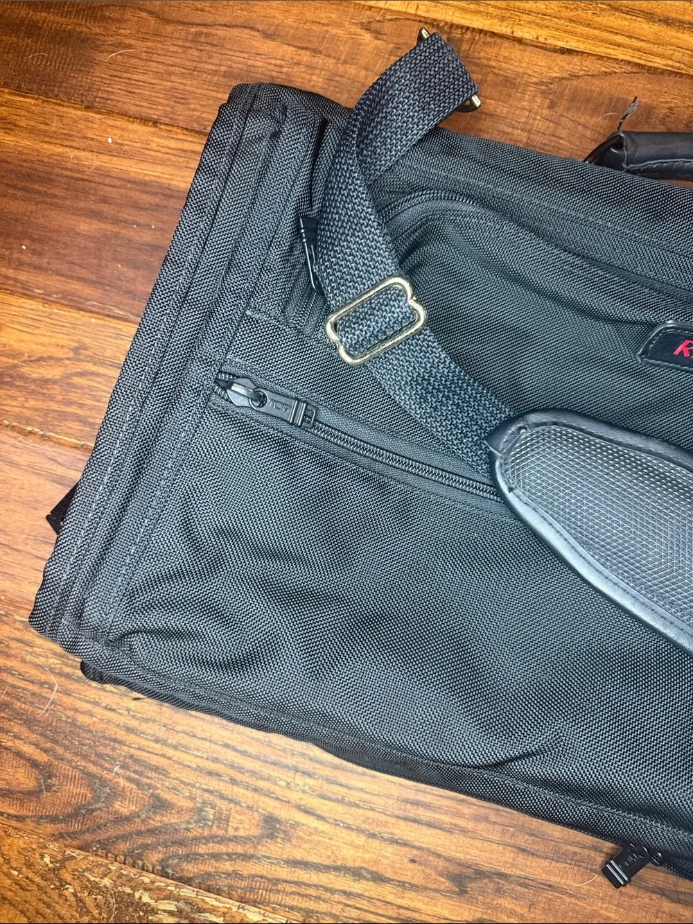 TUMI RED Alfa Black Men's Travel Duffel Bag
